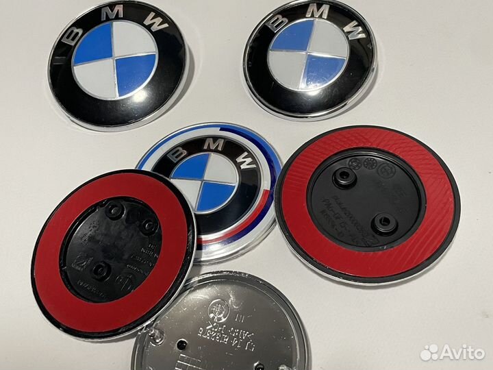 Эмблема BMW капота бампера багажника новые