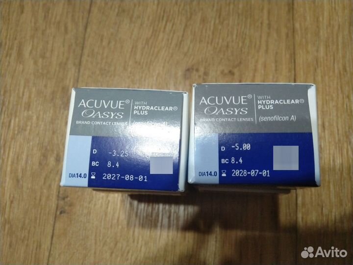 Линзы acuvue oasys -3,25
