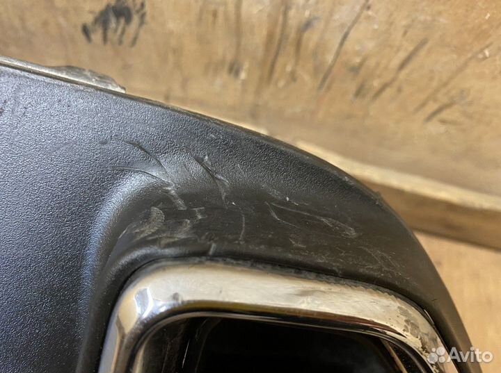 Юбка задняя Kia Rio 2020+ Рестайлинг Седан