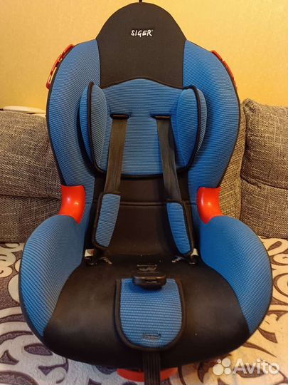 Детское автокресло siger 9-18 кг