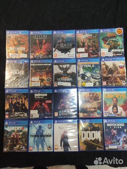 Sony PS4 игры
