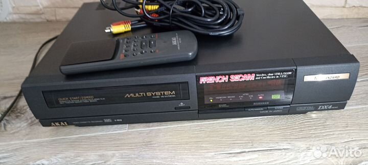 Видеомагнитофон akai vs-x470egn