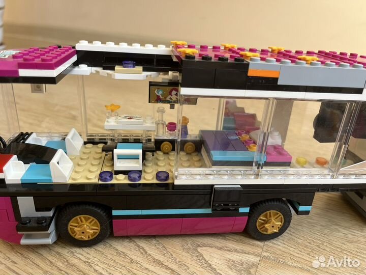Lego Friends автобус поп-звезды
