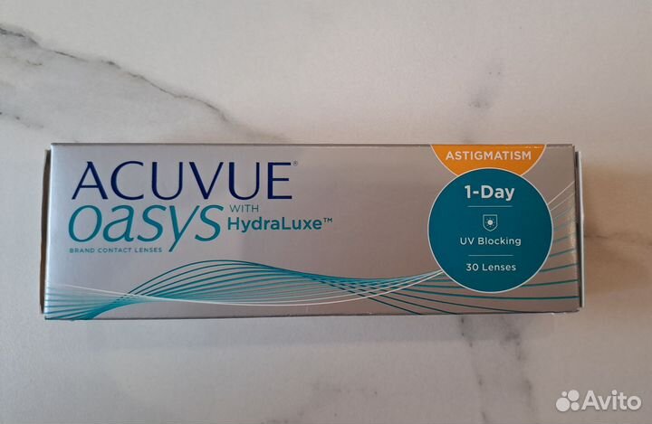 Линзы однодневные Acuvue Oasys for Astigmatism