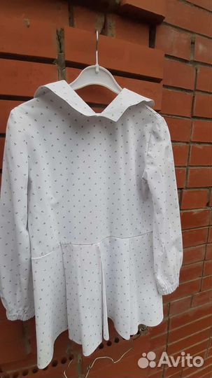 Блузка в школу 140 девочке т.а.о