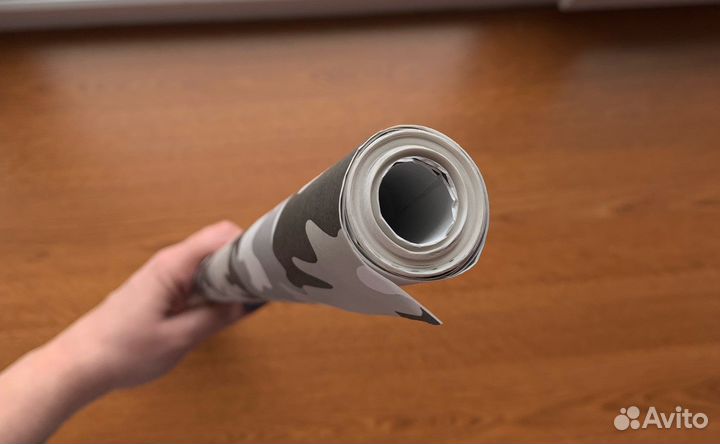 Упаковочная бумага 23 февраля камуфляж