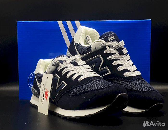 Темно-синие мужские New Balance – синоним качества