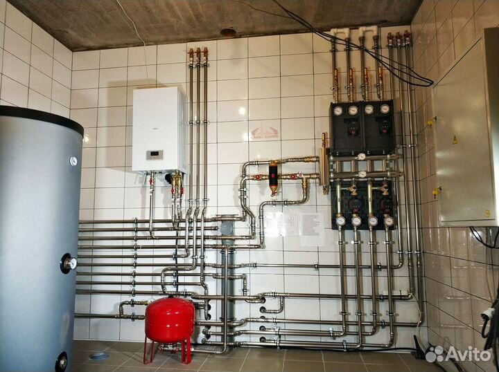 Монтаж системы отопления