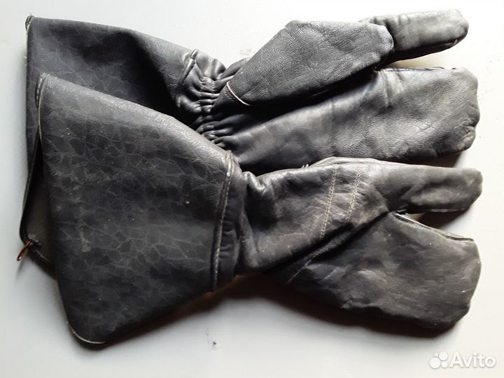 Краги кожанные мотоциклетные