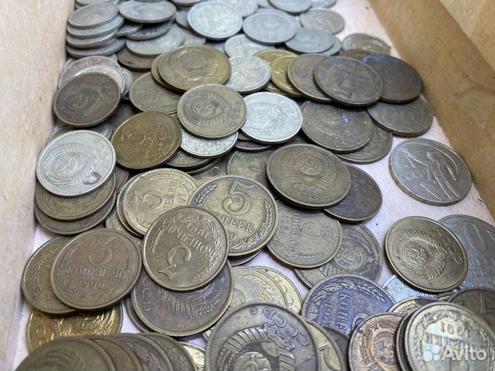 Монеты СССР (3, 5, 15, 20, 50 копеек) И.8851