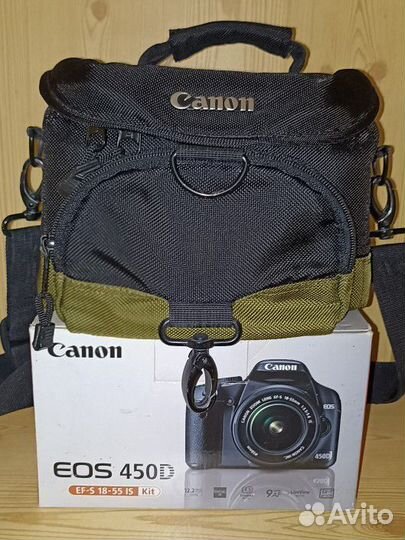 Фотоаппарат canon 450d (пробег 22 000 ) body