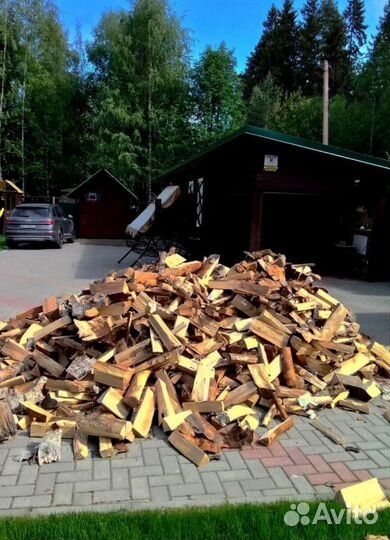 Дрова Осина подготовленные с доставкой любого объе