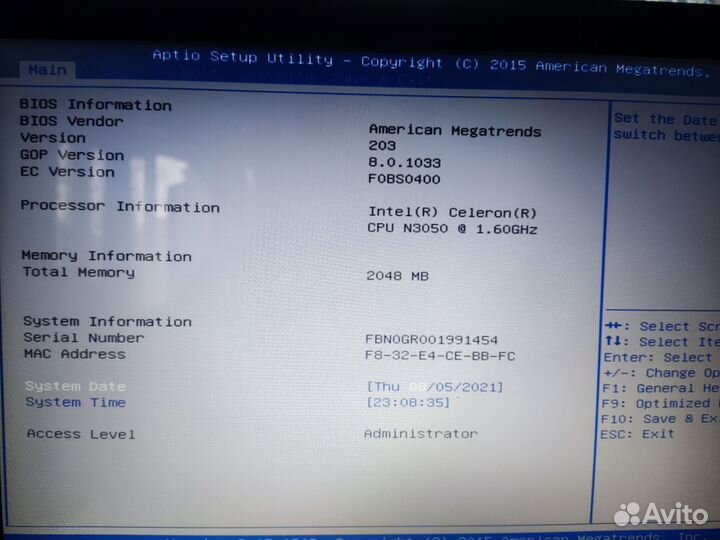 Ноутбук asus x540s
