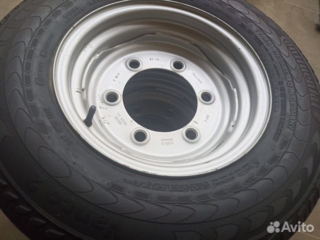 Колёса в сборе 195/75/R14, 6х205 диски+шины