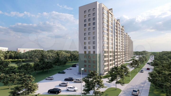 1-к. квартира, 29 м², 4/14 эт.