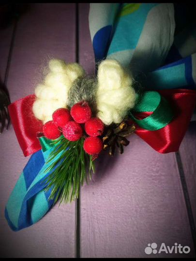 Украшение на новый год рождество