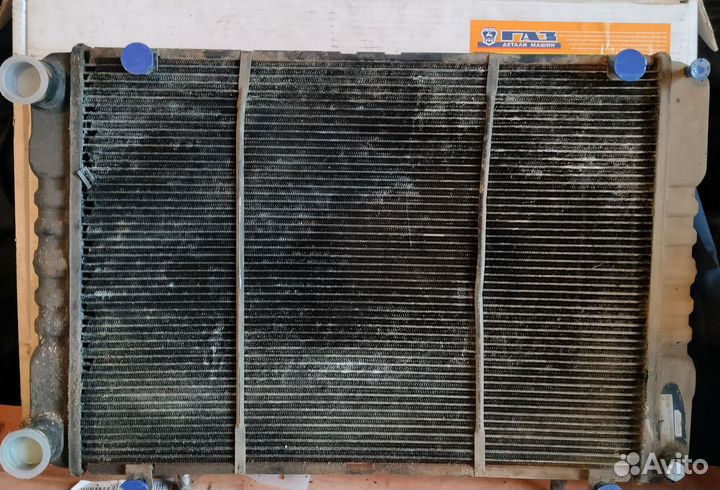 Радиатор охлаждения основной латунный на газель