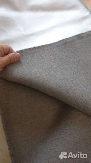 Кожзам Серебро на тканевой основе