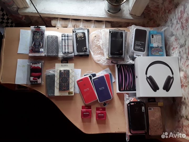 Чехлы на Apple iPhone 6, 7, 8, 10, 80 штук Новые