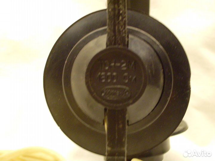 Армейские высокоомные наушники тон-2М