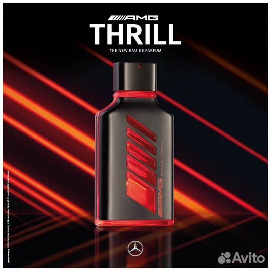 Духи Mercedes AMG Black Thrill