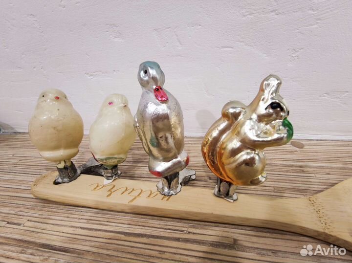 Елочные игрушки СССР