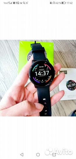 Спортивные умные часы Hoco Y4 Smart watch черные