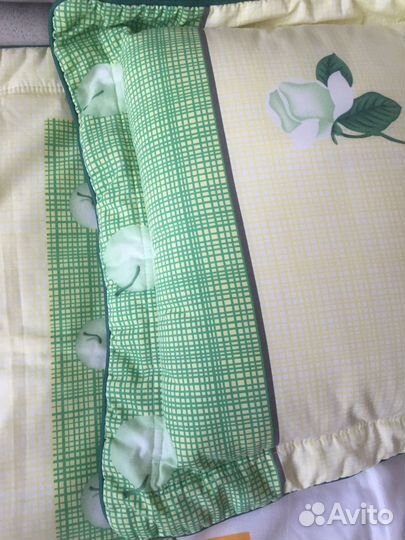 Набор 3 наволочки 2 подушки думки