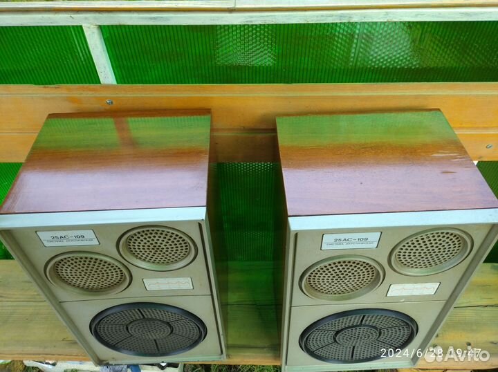 Акустические колонки вега 25 ас 109