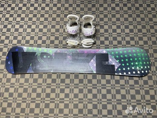 Женский сноуборд комплект Volkl - 144 + Burton - S