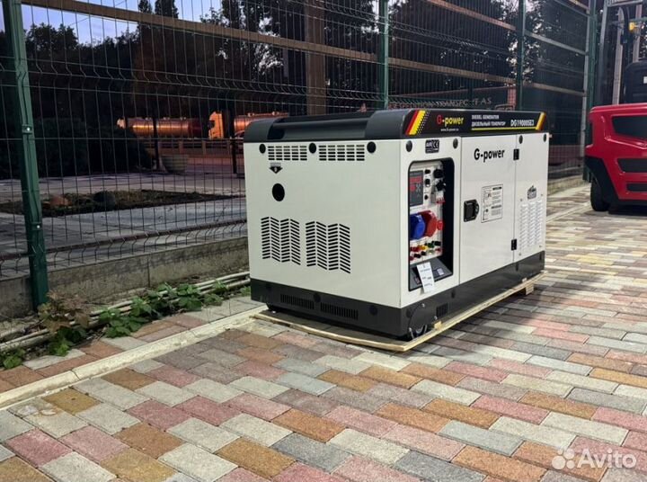 Дизельный генератор 16 kW g-power DG19000SE3 три ф