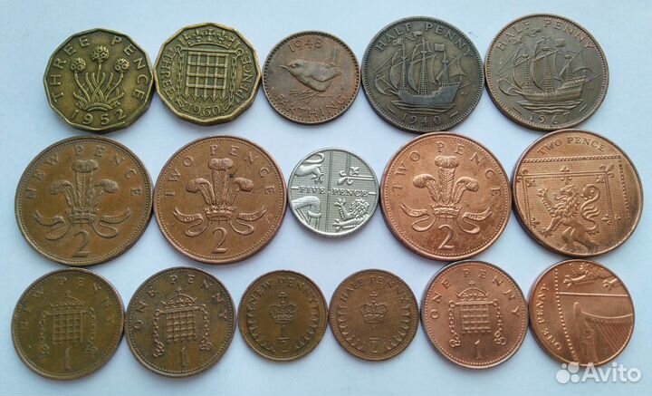 Великобритания/Англия (набор монет)
