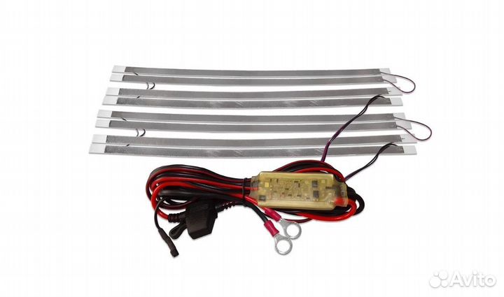 Обогрев бескаркасных щёток стеклоочистителя