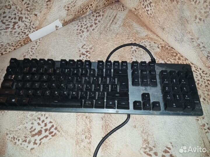 Механическая клавиатура logitech