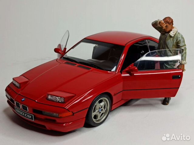 Bmw 850csi E31 Red Solido 1:18