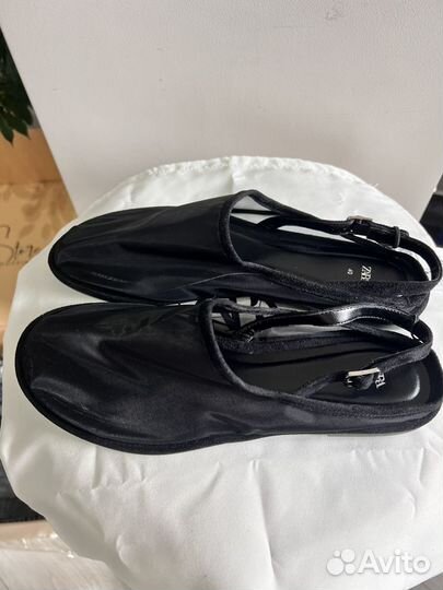 Мюли zara сетка