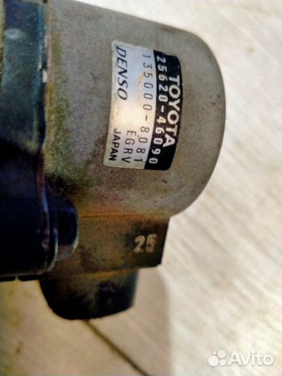 Клапан EGR Toyota Mark I I JZX110 1jzfse 2000