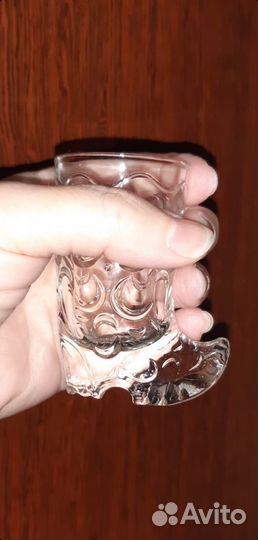 Стопки сапожки хрустальные СССР