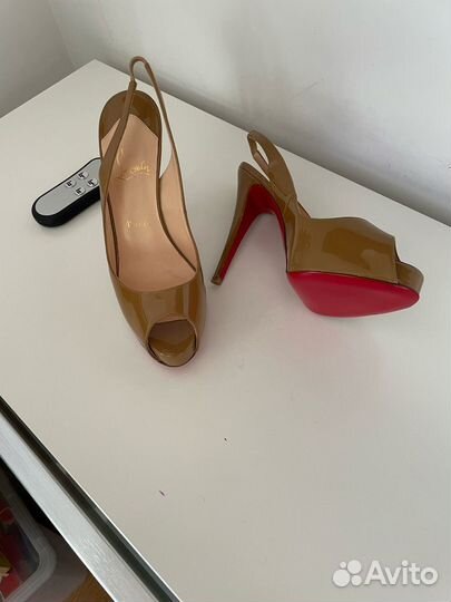 Босоножки christian louboutin