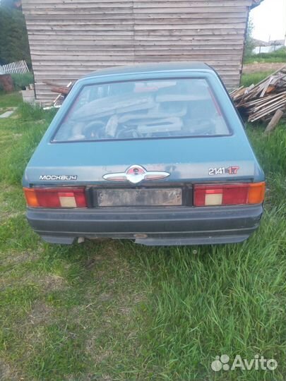 Москвич 2141 1.7 МТ, 1995, битый, 200 000 км