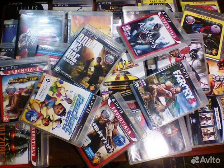 Диски для Sony PS3, PS2 и карта памяти