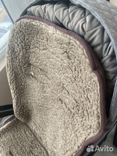Меховой матрас в коляску
