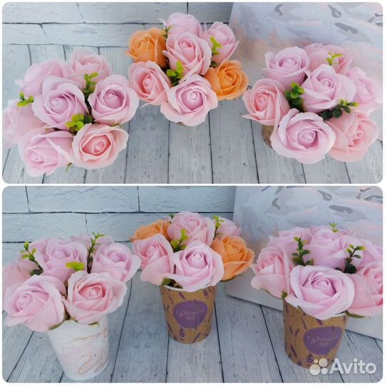 Мыльные розочки