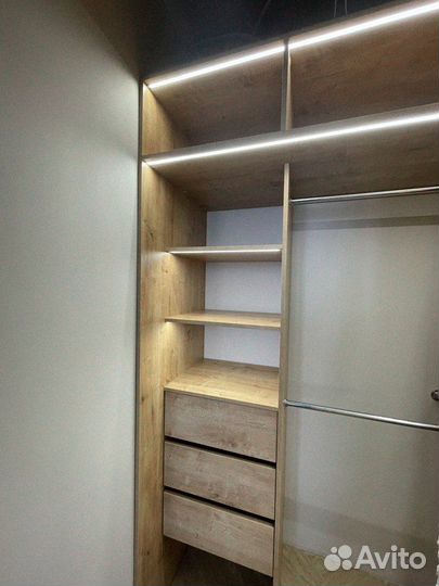 Гардеробная на заказ от производителя