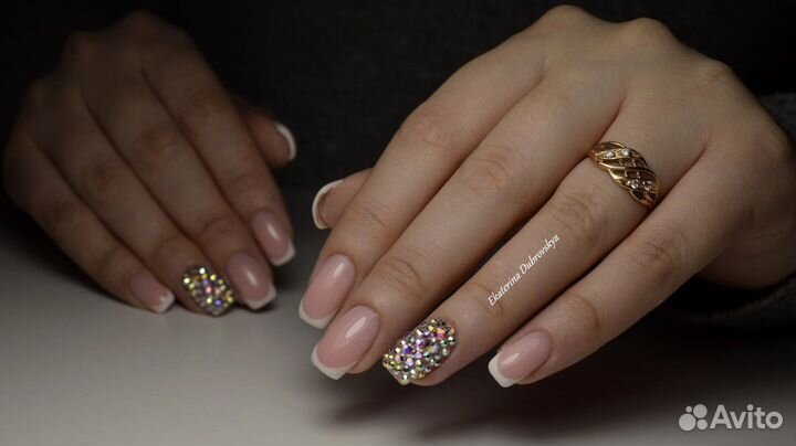 Маникюр с покрытием гель-лаком