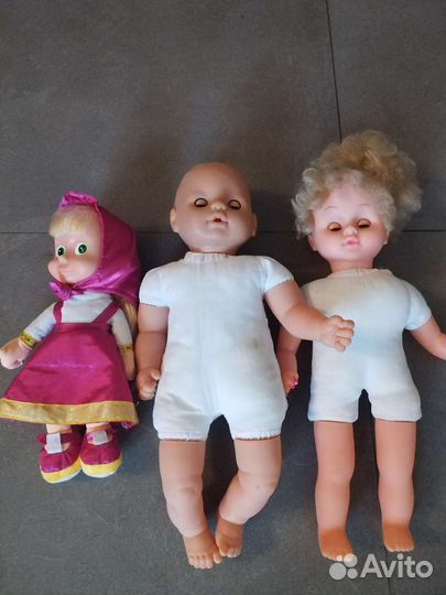Куклы пупсы пакетом 40см