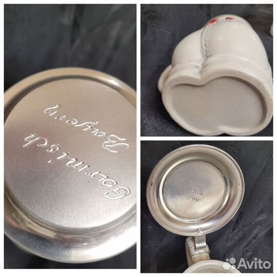 Пивная кружка Германия коллекционные олово