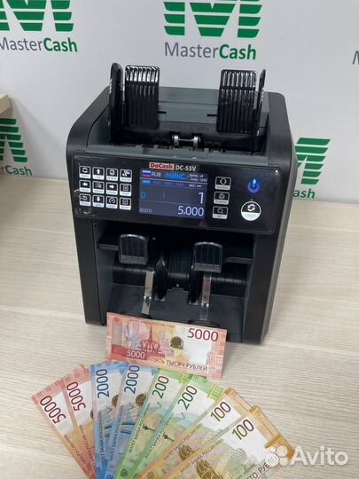 Счетчик банкнот / Сортировщик банкнот DoCash 55v