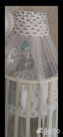 Балдахин в детскую кроватку