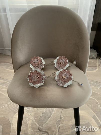 Светильник потолочный 4 штуки